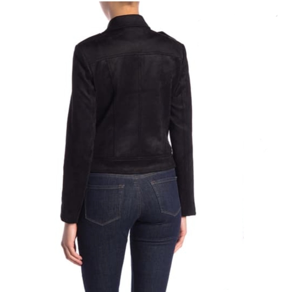 NWT Philosophy Faux Suede leather Moto Jacket - Picture 4 of 9